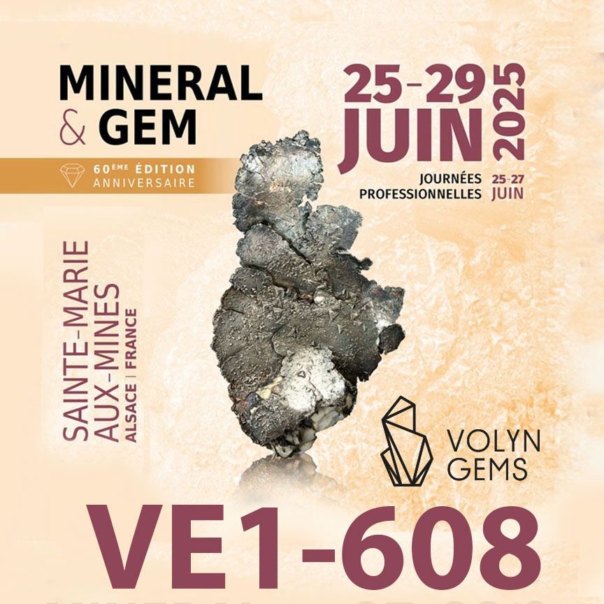 КОМПАНІЯ VOLYN GEMS ПРИЙНЯЛА УЧАСТЬ у  МІЖНАРОДНій МІНЕРАЛОГІЧНій ВИСТАВці SAINTE-MARIE-AUX-MINES, ФРАНЦІЯ.