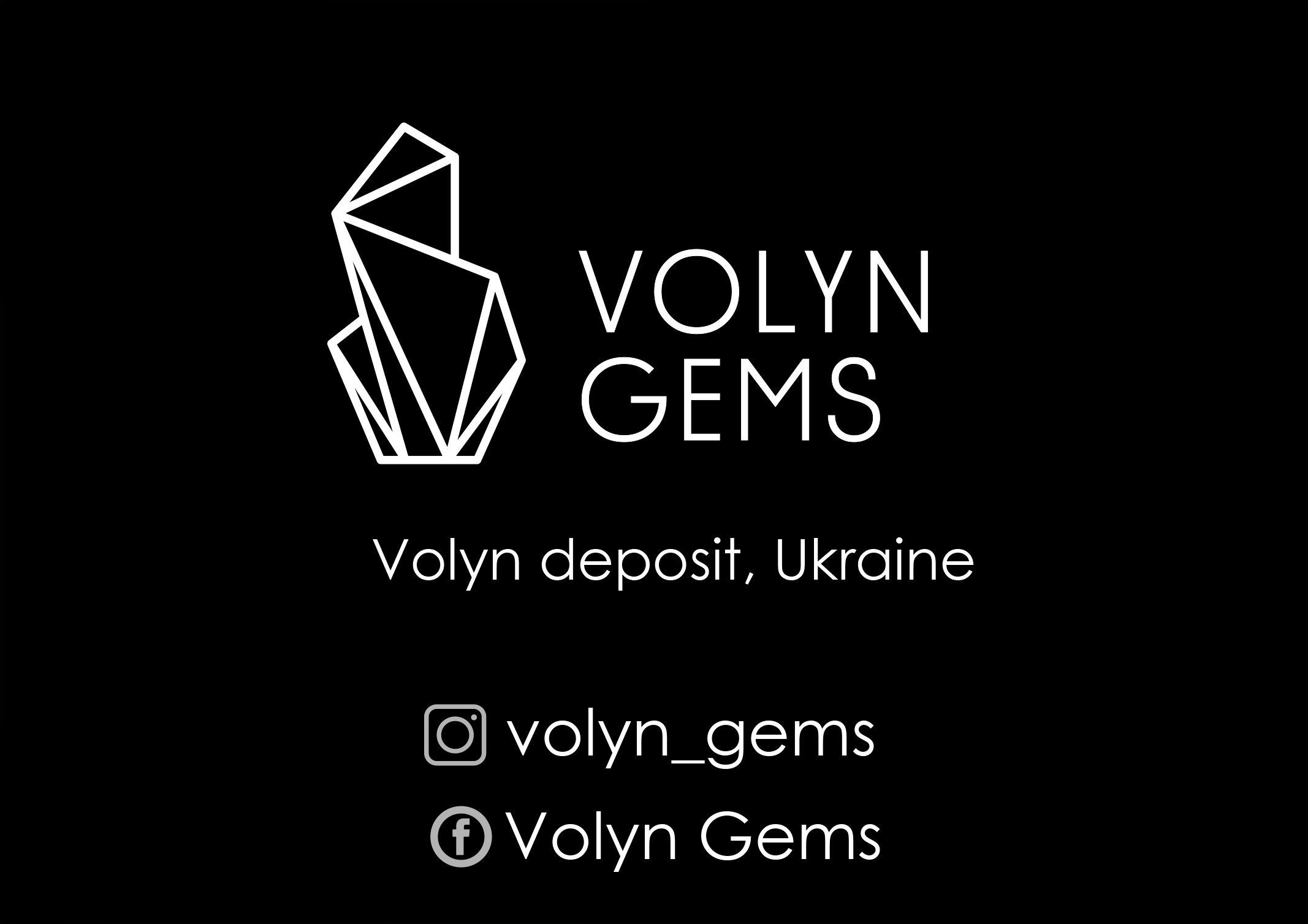 «Volyn Gems» on social media profiles